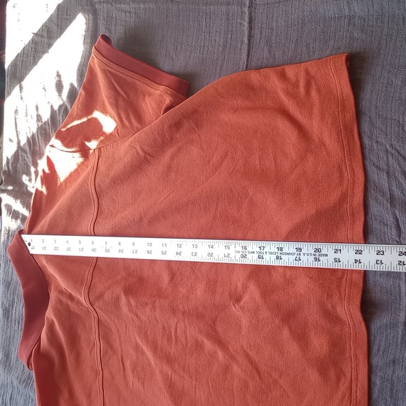 Outdoor Afro x REI Co Op Polo Shirt Size XL Orange Cropped Oversized Gym - Picture 7 of 8